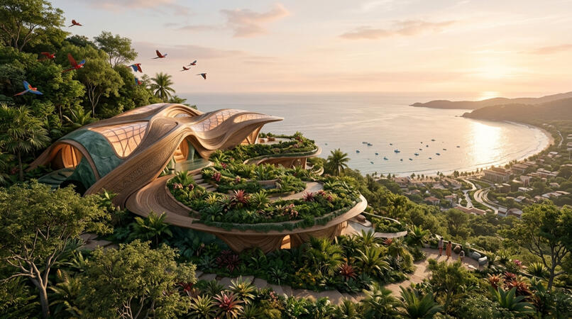 Alba´s Residence overlooking the bay