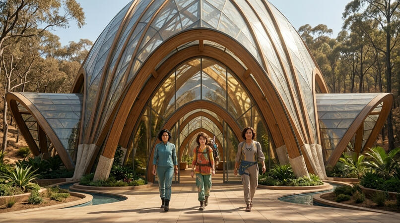 The Mycelium Center in Casconal